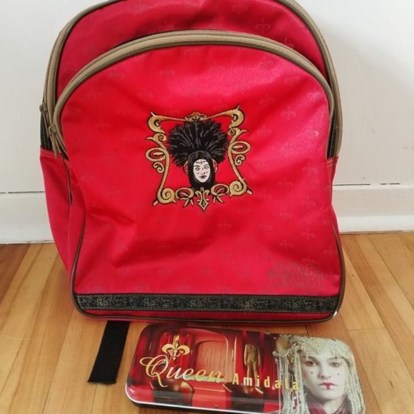 Star Wars Handbags - Vintage Star Wars Queen Amidala Decoy Dress Backpack Padme 1999 with pencil case